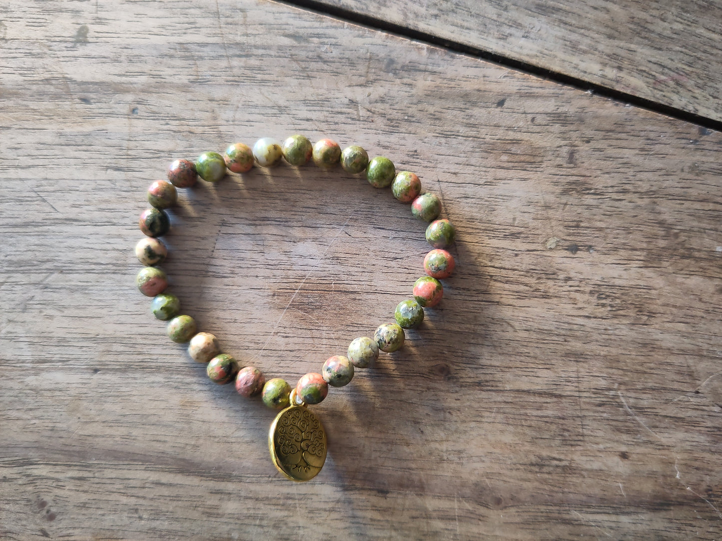 Bracelet - Unakite