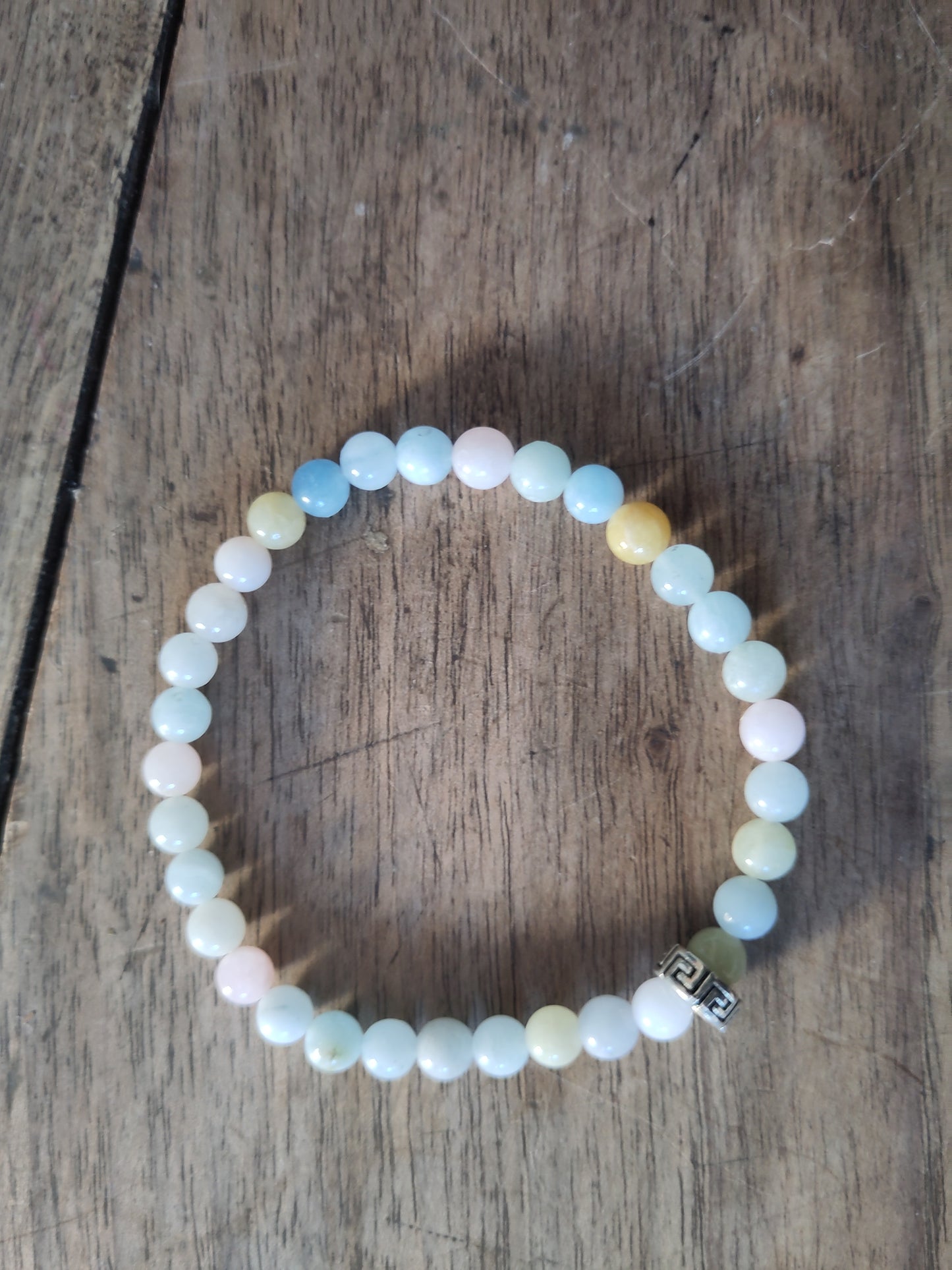bracelet en morganite