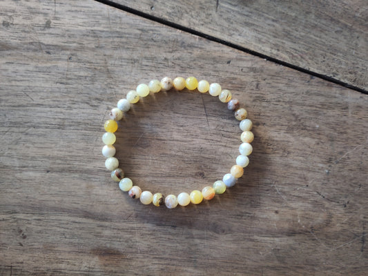 Bracelet - Opale jaune